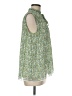 Max Studio 100% Polyester Green Sleeveless Blouse Size M - photo 4