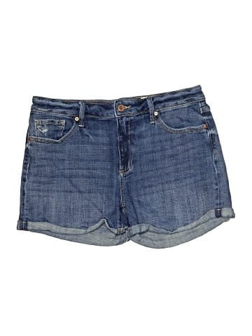 Cosmic Blue Love Denim Shorts (view 1)