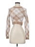LA Hearts Plaid Ivory Pullover Sweater Size XS - photo 1