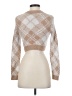 LA Hearts Plaid Ivory Pullover Sweater Size XS - photo 2