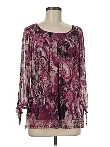 Sara Michelle 3/4 Sleeve Blouse (view 1)