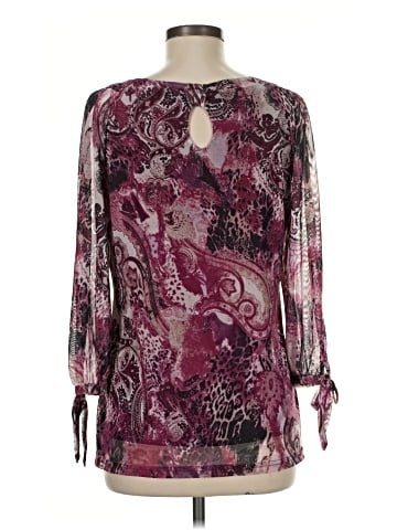 Sara Michelle 3/4 Sleeve Blouse (view 2)