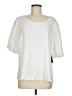 Naif 100% Polyester White Short Sleeve Top Size M - photo 1