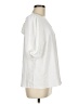 Naif 100% Polyester White Short Sleeve Top Size M - photo 4