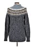L.L.Bean 100% Cotton Chevron-herringbone Blue Pullover Sweater Size L - photo 2