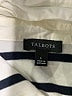 Talbots 100% Pima Cotton Ivory 3/4 Sleeve Top Size L - photo 7