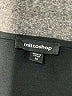 Mittoshop 100% Polyester Solid Black Casual Dress Size M - photo 4