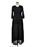 rue21 100% Polyester Polka Dots Black Casual Dress Size XL - photo 1
