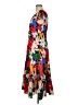 Vince Camuto 100% Polyester Floral Red Cocktail Dress Size 12 - photo 5