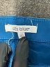 STS Blue Solid Blue Shorts Size 27 waist - photo 3