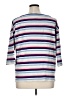 J.Jill Stripes White Pullover Sweater Size 1X - photo 2