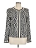 St. John Ivory Wool Cardigan Size M - photo 1