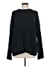 Natural Reflections Metallic Black Pullover Sweater Size M - photo 1