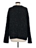 Natural Reflections Metallic Black Pullover Sweater Size M - photo 2