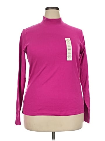 St. John's Bay Long Sleeve Turtleneck (view 1)