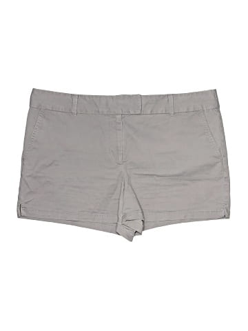 Ann Taylor LOFT Khaki Shorts (view 1)