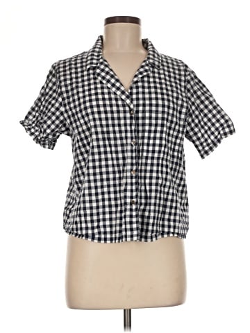 Gap Body Short Sleeve Blouse (view 1)