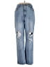 DL1961 Hearts Blue Jeans Size 29 waist - photo 1