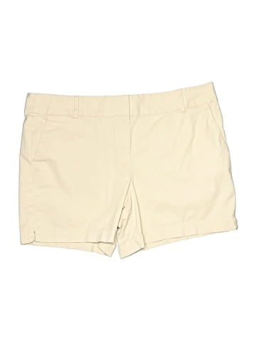 Ann Taylor LOFT Khaki Shorts (view 1)