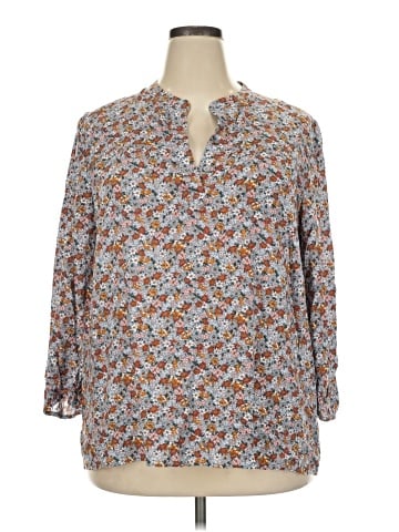 Ann Taylor LOFT Outlet 3/4 Sleeve Blouse (view 1)