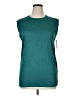 Game Time Teal Sleeveless T-Shirt Size XL - photo 1