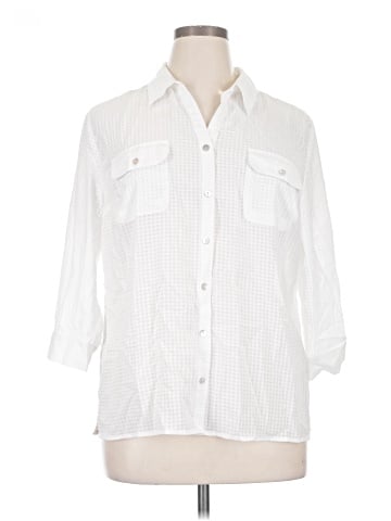 Notations 3/4 Sleeve Blouse (view 1)