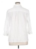 Notations 100% Polyester Polka Dots White 3/4 Sleeve Blouse Size XL - photo 2