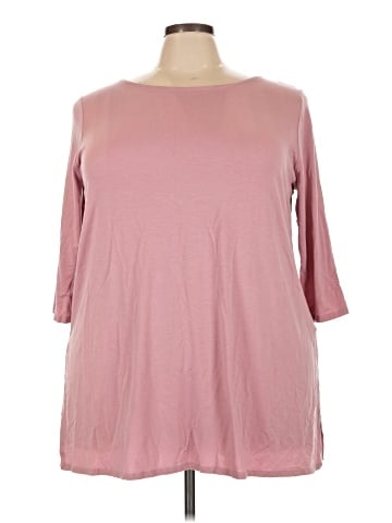 Eileen Fisher 3/4 Sleeve T-Shirt (view 1)
