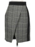 J.Crew Houndstooth Gray Wool Skirt Size 0 (petite) - photo 1