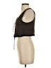 Zara Brown Sleeveless Blouse Size XS - photo 5