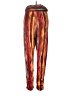Full Circle Trends With Love Print Orange Track Pants Size M - photo 2