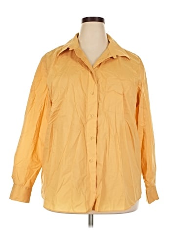 Foxcroft Long Sleeve Button-Down Shirt (view 1)