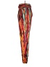 Full Circle Trends With Love Print Orange Track Pants Size M - photo 5