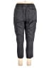 Zara Solid Gray Casual Pants Size XL - photo 2