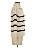 MNG Stripes Ivory Pullover Sweater Size S - photo 4