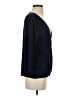 Coldwater Creek Blue 3/4 Sleeve Top Size S - photo 4