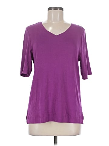 Chico's 3/4 Sleeve T-Shirt (view 1)