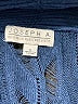 Joseph A. 100% Rayon Blue Cardigan Size S - photo 7