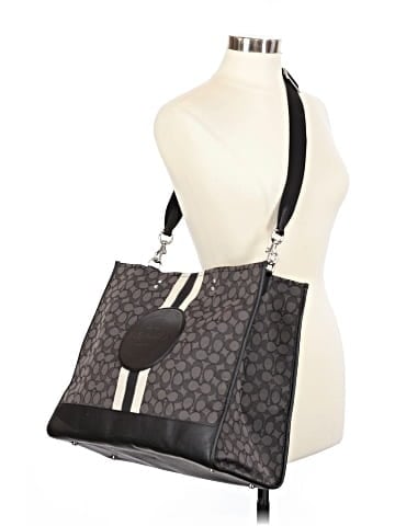 Coach Leather Tote (view 2)