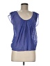 Jessica Simpson 100% Polyester Blue Sleeveless Blouse Size M - photo 1