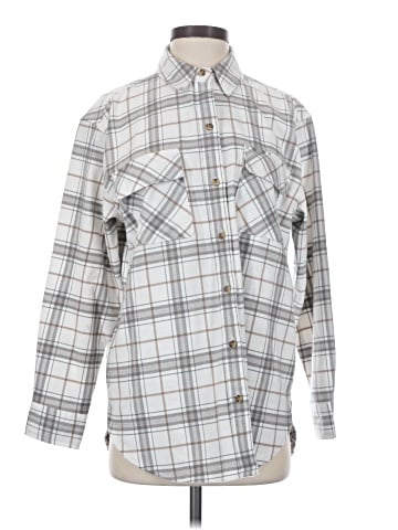 Abercrombie & Fitch Long Sleeve Button-Down Shirt (view 1)