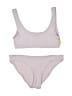 Molo Solid Gray Two Piece Swimsuit Size 10y - photo 1