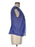 Jessica Simpson 100% Polyester Blue Sleeveless Blouse Size M - photo 4