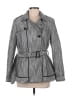 Banana Republic Houndstooth Gray Coat Size M - photo 1