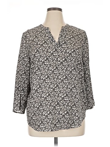 Maurices 3/4 Sleeve Blouse (view 1)