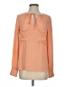 BCBGMAXAZRIA Orange Long Sleeve Blouse Size XS - photo 1