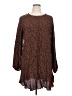 Gap 100% Rayon Animal Print Brown Casual Dress Size XL (tall) - photo 1