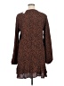 Gap 100% Rayon Animal Print Brown Casual Dress Size XL (tall) - photo 2
