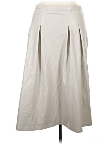 Halogen Faux Leather Skirt (view 2)