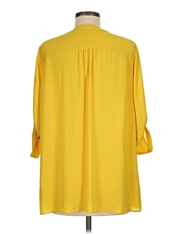 BCBGMAXAZRIA 3/4 Sleeve Blouse (view 2)